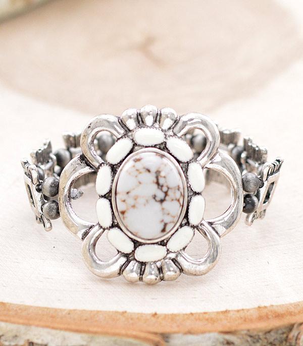 New Arrival :: Wholesale Western Semi Stone Bracelet