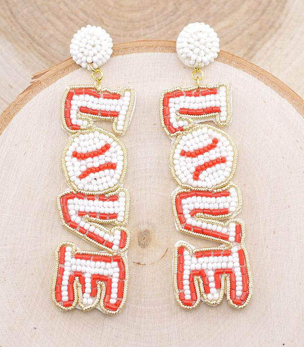New Arrival :: Wholesale Seed Bead Love Earrings