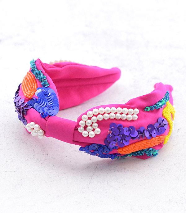 WHAT'S NEW :: Wholesale Seed Bead Embellished Headband