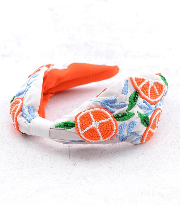 WHAT'S NEW :: Wholesale Seed Bead Summer Fruit Headband