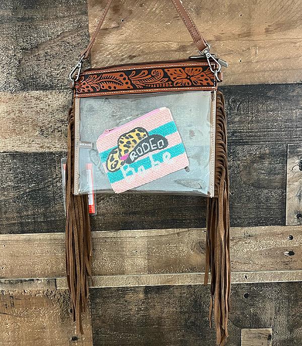 WHAT'S NEW :: Wholesale Western Fringe Stadium Crossbody Bag