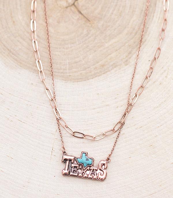 NECKLACES :: TRENDY :: Wholesale Western Texas Turquoise Necklace