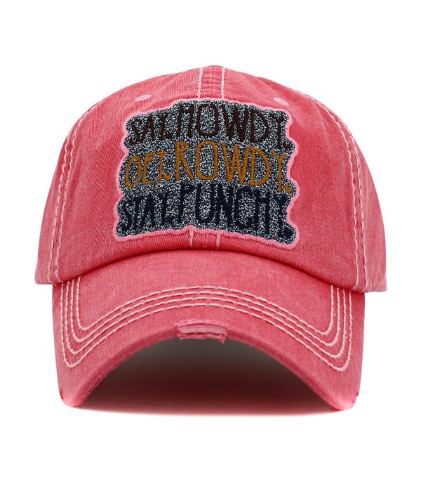 HATS I HAIR ACC :: BALLCAP I VISOR :: Wholesale Say Howdy Vintage Ballcap