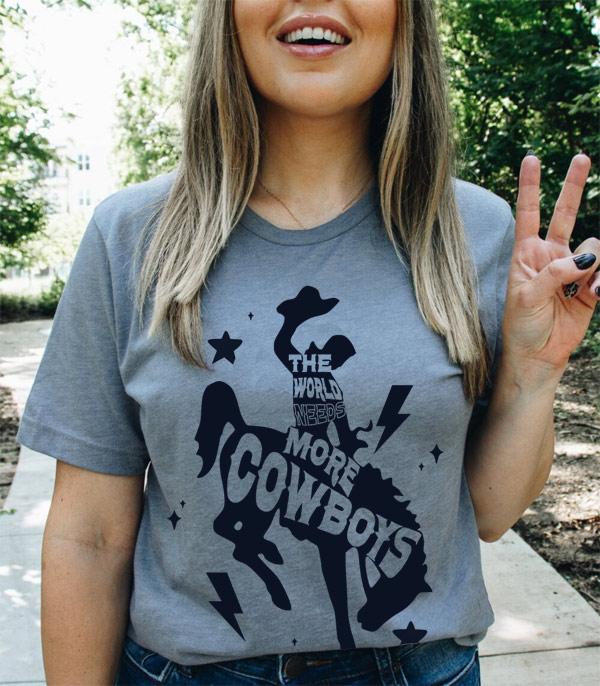 GRAPHIC TEES :: GRAPHIC TEES :: Wholesale Western Cowboy Graphic Tshirt