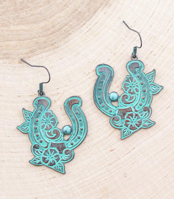 EARRINGS :: WESTERN HOOK EARRINGS :: Wholesale Western Horseshoe Earrings