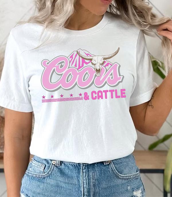 <font color=#FF6EC7>PINK COWGIRL</font> :: Wholesale Western Bella Graphic Short Sleeve Tee
