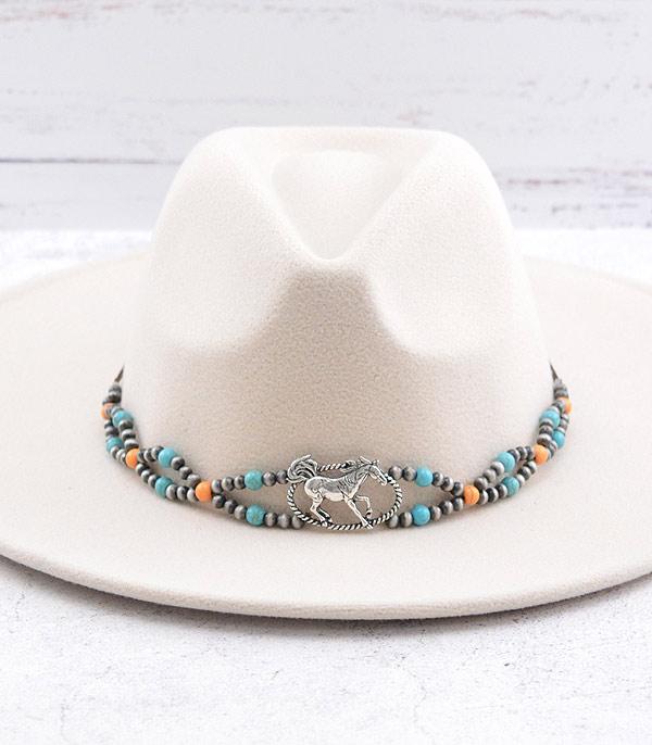 HATS I HAIR ACC :: HAIR ACC I HEADBAND :: Wholesale Western Navajo Pearl Bead Hat Band