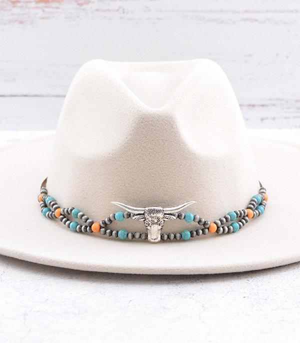 HATS I HAIR ACC :: HAT ACCESSORIES :: Wholesale Western Navajo Pearl Bead Hat Band