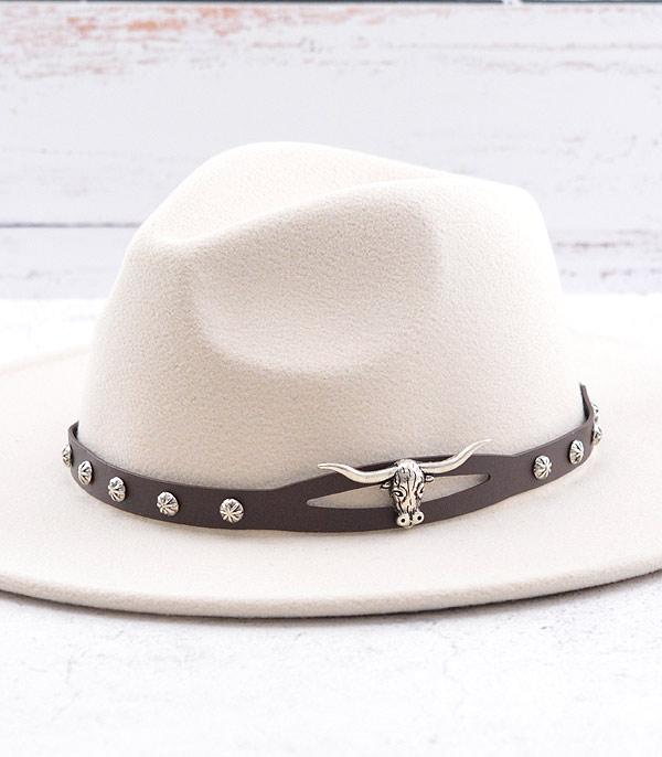 HATS I HAIR ACC :: HAT ACCESSORIES :: Wholesale Western Long Horn Hat Band