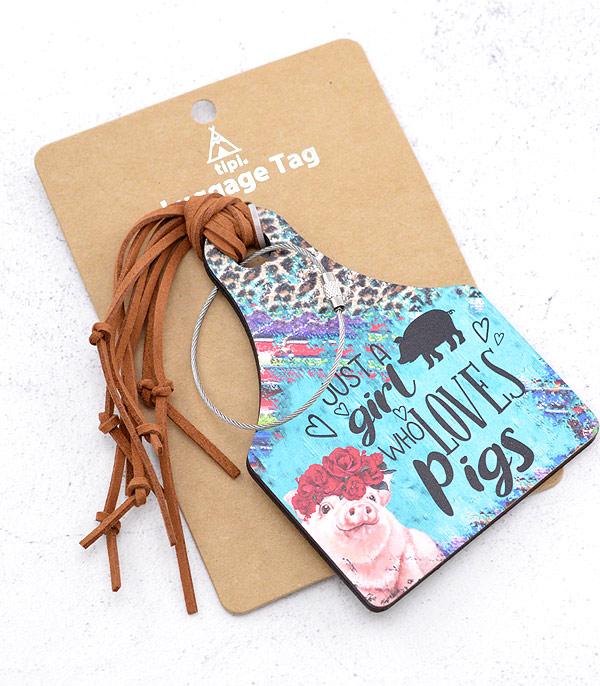 <font color=BLUE>WATCH BAND/ GIFT ITEMS</font> :: GIFT ITEMS :: Wholesale Tipi Brand Western Luggage Tag