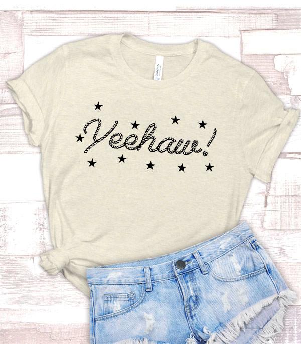 GRAPHIC TEES :: GRAPHIC TEES :: Wholesale Yeehaw Western Short Sleeve Tshirt