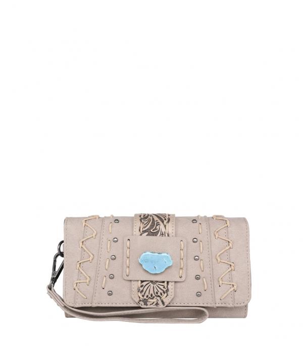 New Arrival :: Wholesale Montana West Tooled Wallet