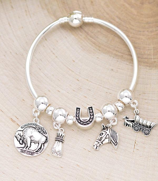 BRACELETS :: CUFF I BANGLE :: Wholesale Western Charm Bracelet