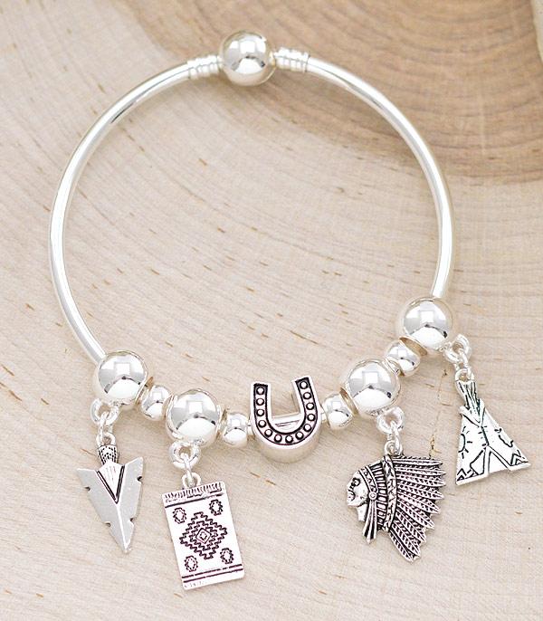 BRACELETS :: CUFF I BANGLE :: Wholesale Western Charm Bracelet
