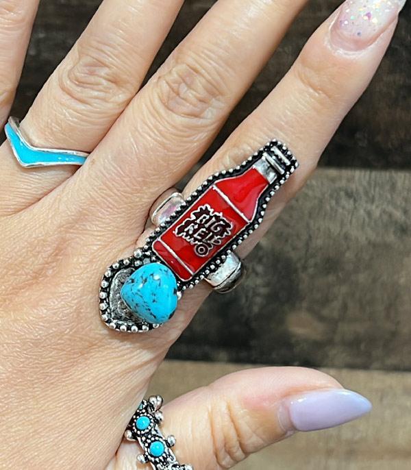 RINGS :: Wholesale Western Semi Stone Ring