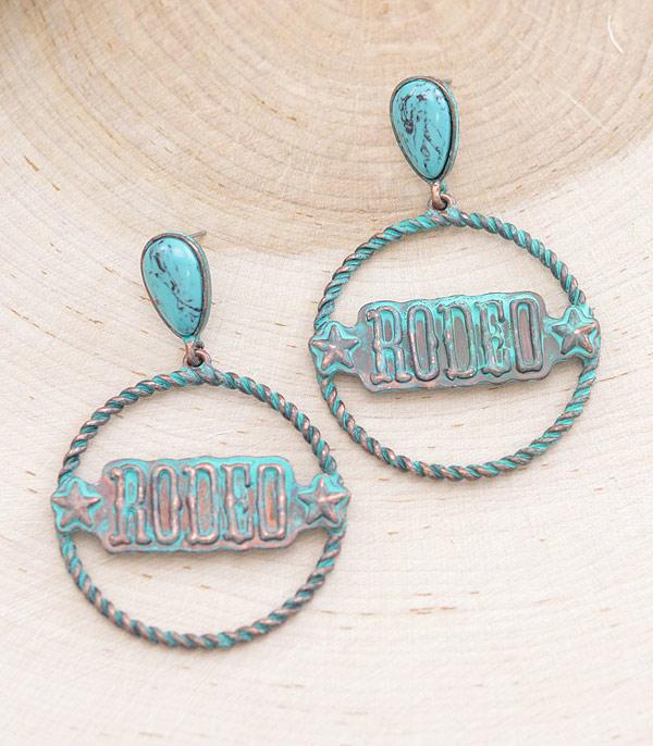 EARRINGS :: WESTERN POST EARRINGS :: Wholesale Western Rodeo Hoop Earrings