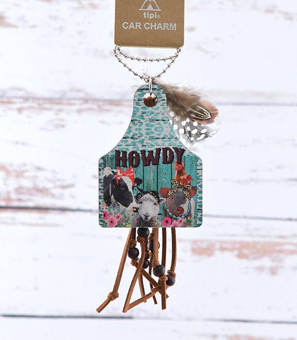 <font color=BLUE>WATCH BAND/ GIFT ITEMS</font> :: GIFT ITEMS :: Wholesale Tipi Brand Farm Animals Car Charm