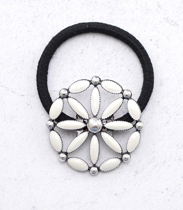 HATS I HAIR ACC :: HAIR ACCESSORIES :: Wholesale Western Ponytail Holder 