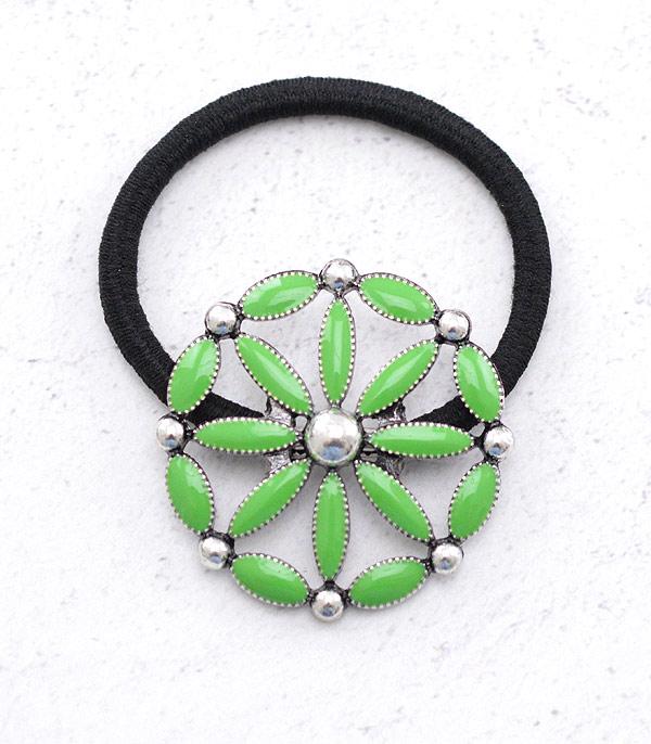 HATS I HAIR ACC :: HAIR ACCESSORIES :: Wholesale Western Ponytail Holder 