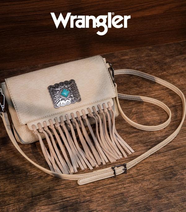 New Arrival :: Wholesale Montana West Wrangler Fringe Crossbody 