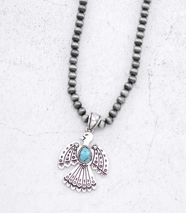 NECKLACES :: WESTERN TREND :: Wholesale Thunderbird Navajo Pearl Necklace