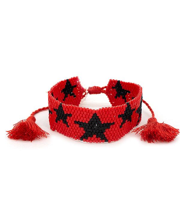 BRACELETS :: LINK :: Wholesale Game Day Star Bracelet