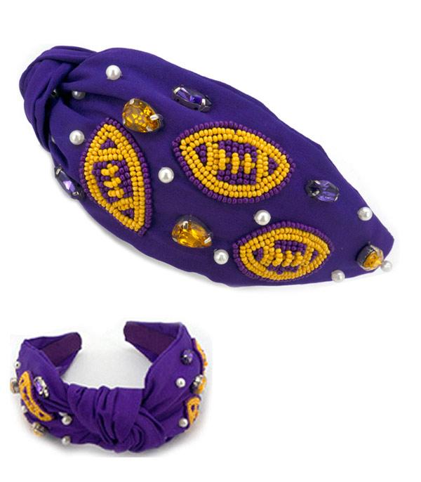 New Arrival :: Wholesale Game Day Football Headband