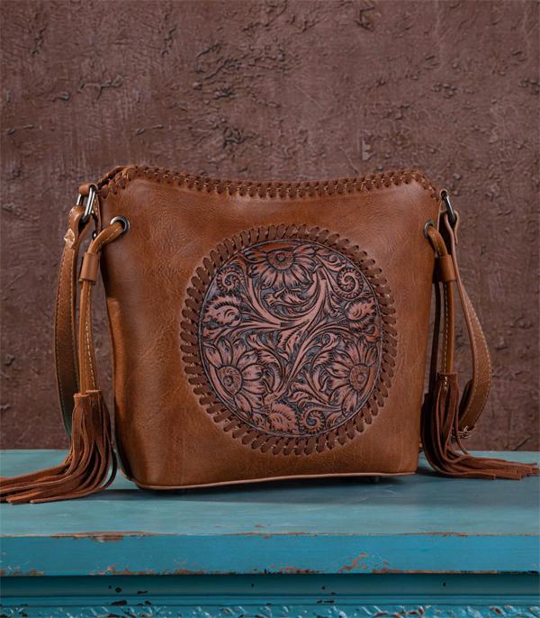 WHAT'S NEW :: Wholesale Montana West Tooled Saddle Bag