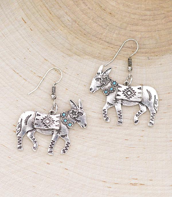 New Arrival :: Wholesale Western Donkey Earrings