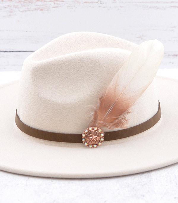 HATS I HAIR ACC :: HAIR ACC I HEADBAND :: Wholesale Western Feather Hat Pin