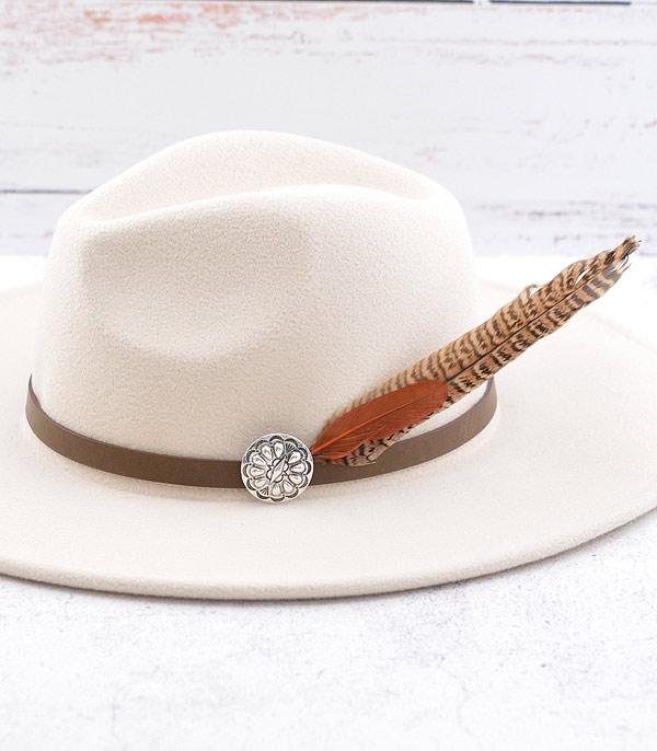 HATS I HAIR ACC :: HAIR ACC I HEADBAND :: Wholesale Western Feather Hat Pin