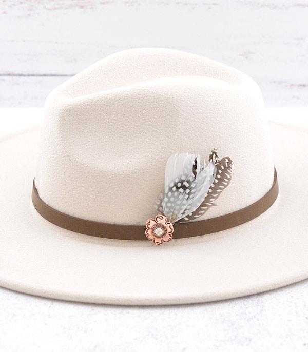 HATS I HAIR ACC :: HAT ACC I HAIR ACC :: Wholesale Western Flower Concho Hat Pin