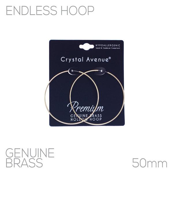 EARRINGS :: HOOP EARRINGS :: Wholesale Hypoallergenic Exra Thin Hoop Earrings