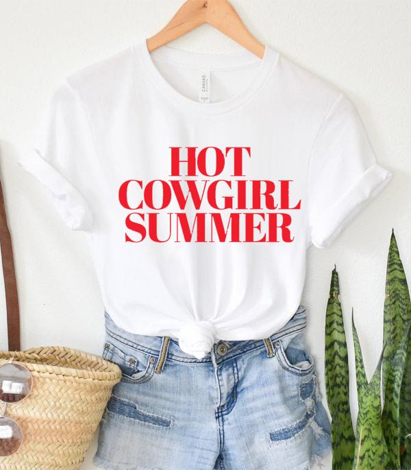 GRAPHIC TEES :: GRAPHIC TEES :: Wholesale Hot Cowgirl Summer Bella Tshirt