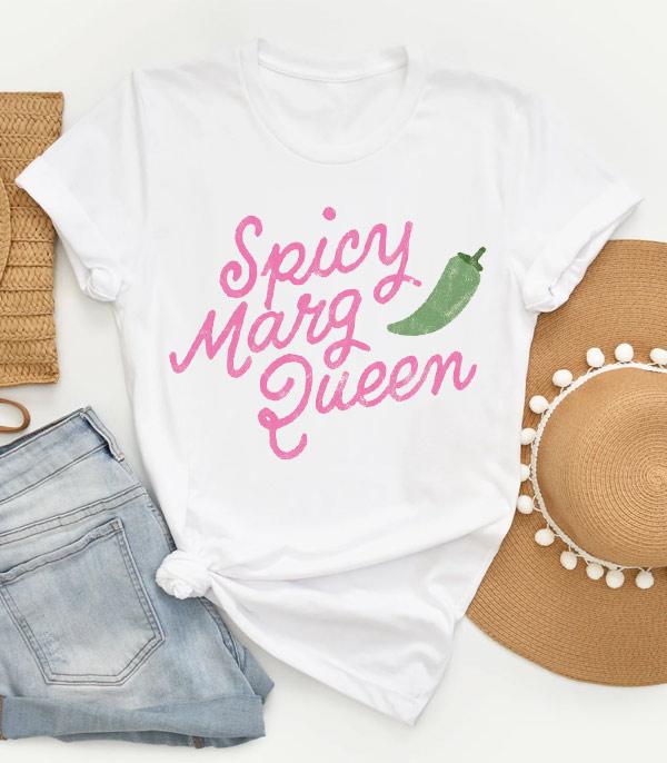 GRAPHIC TEES :: GRAPHIC TEES :: Wholesale Spicy Margarita Queen Tshirt