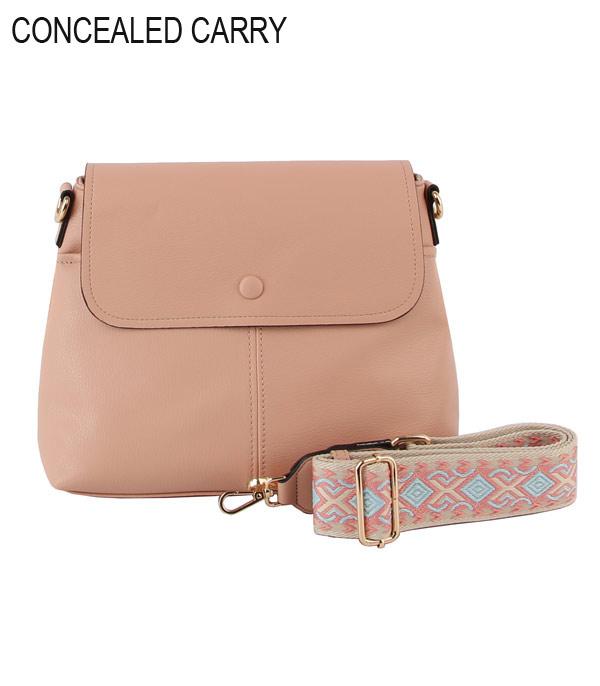 HANDBAGS :: CONCEAL CARRY I SET BAGS :: Wholesale Guitar Strap Concealed Carry Crossbody