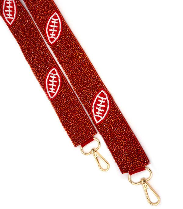 <font color=PURPLE>GAMEDAY</font> :: Wholesale Football Game Day Purse Strap