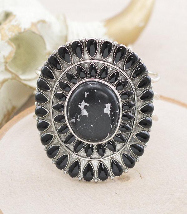New Arrival :: Wholesale Western Semi Stone Cuff Bracelet