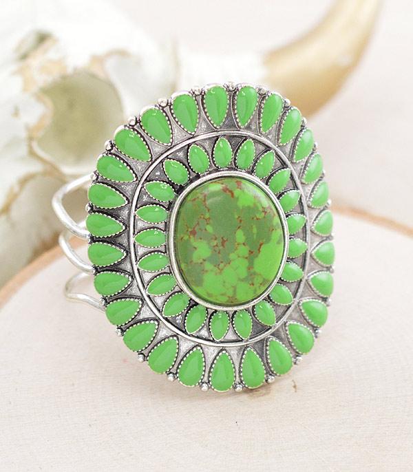 New Arrival :: Wholesale Western Semi Stone Chunky Bracelet