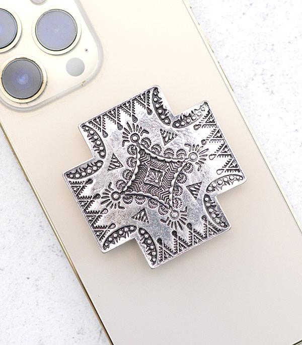 PHONE ACCESSORIES :: Wholesale Western Cross Concho Phone Grip