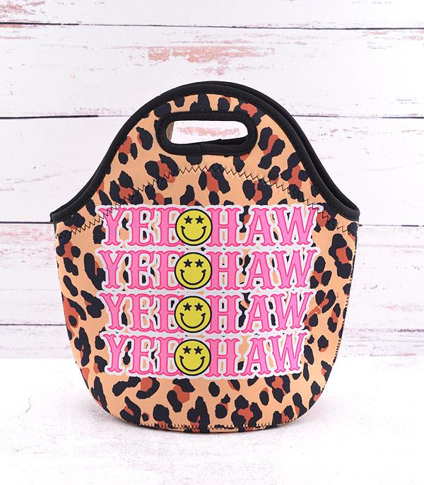 <font color=BLUE>WATCH BAND/ GIFT ITEMS</font> :: GIFT ITEMS :: Wholesale Yeehaw Smile Face Lunch Bag
