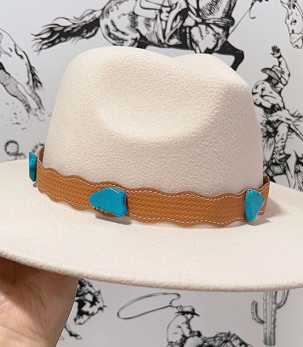 HATS I HAIR ACC :: HAIR ACC I HEADBAND :: Wholesale Western Turquoise Hat Band