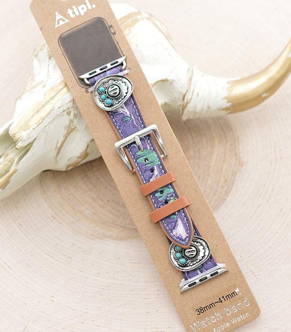 <font color=BLUE>WATCH BAND/ GIFT ITEMS</font> :: SMART WATCH BAND :: Wholesale Western Style Apple Watch Band