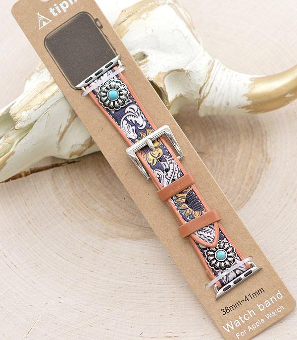 <font color=BLUE>WATCH BAND/ GIFT ITEMS</font> :: SMART WATCH BAND :: Wholesale Western Style Apple Watch Band