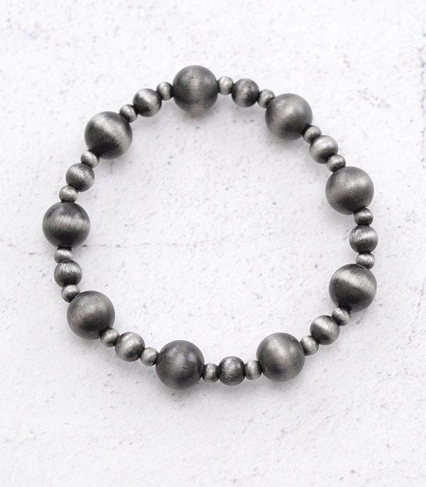 BRACELETS :: STRETCH-BEAD :: Wholesale Western Navajo Pearl Bead Bracelet