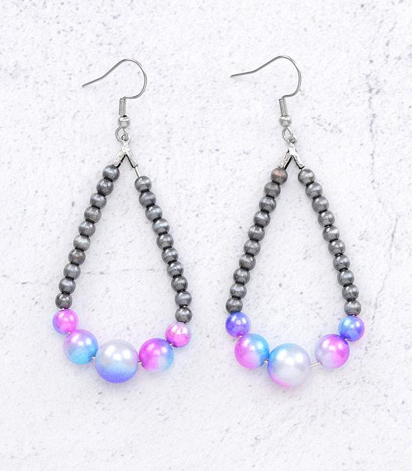 EARRINGS :: TRENDY EARRINGS :: Wholesale Western Navajo Pearl Earrings