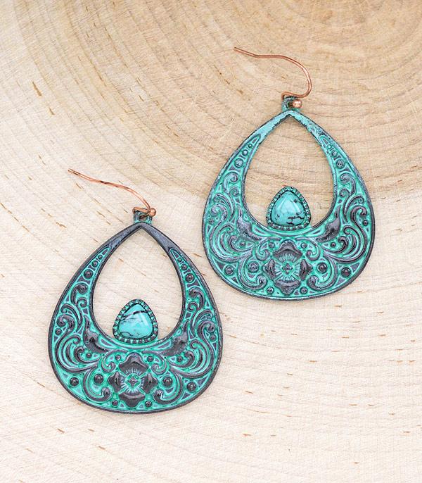 EARRINGS :: TRENDY EARRINGS :: Wholesale Western Tool Look Casting Earrings