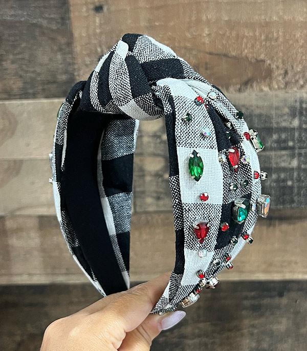 HATS I HAIR ACC :: HAIR ACCESSORIES :: Wholesale Christmas Embellished Headband