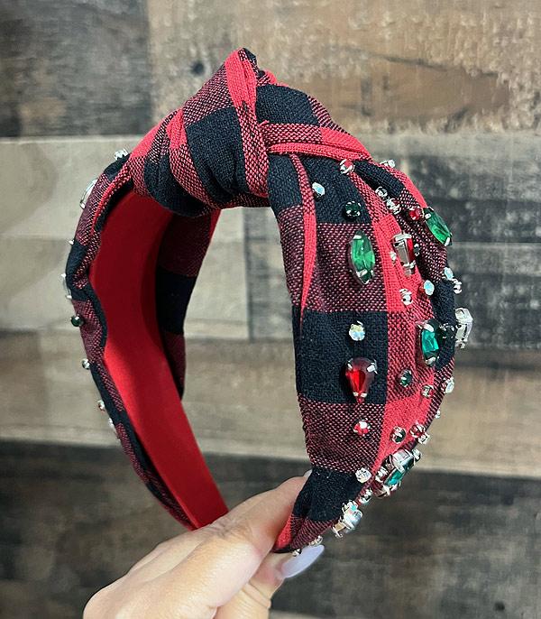 HATS I HAIR ACC :: HAIR ACCESSORIES :: Wholesale Christmas Embellished Headband