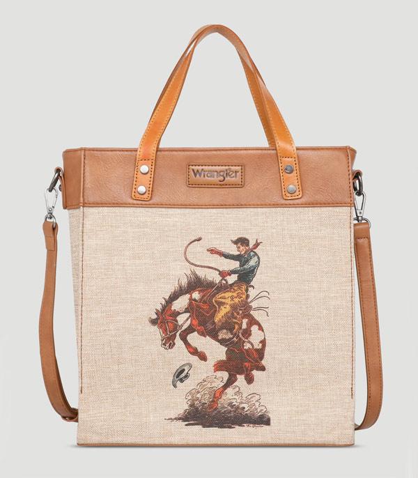 New Arrival :: Wholesale Montana West Cowboy Canvas Tote